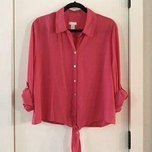Pink Chico's blouse